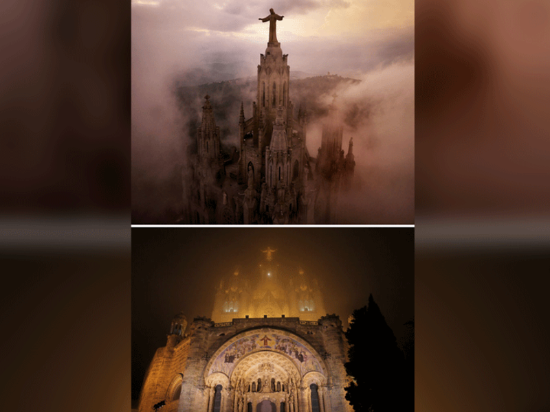 9. Expiatori Del Sagrat Cor ، جبل Tibidabo ، برشلونة ، إسبانيا