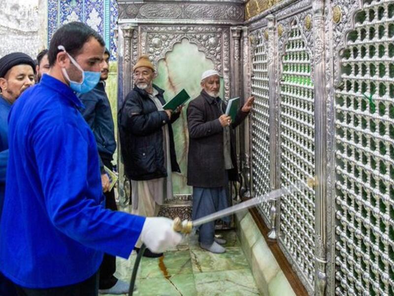 Shia Muslim shrine (Twitter)
