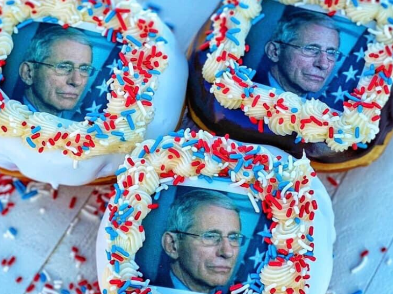 Dr. Fauci Donuts: The New American National Hero Is a Doctor and He's Boosting Donuts Sales