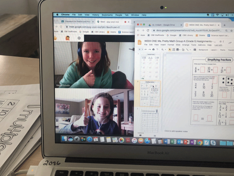 Online learning (remote education)
