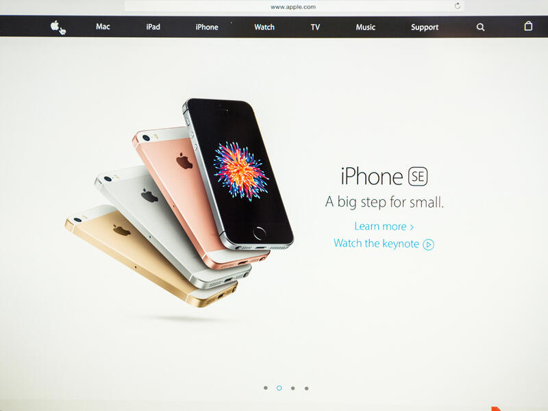 10. 2016: iPhone SE