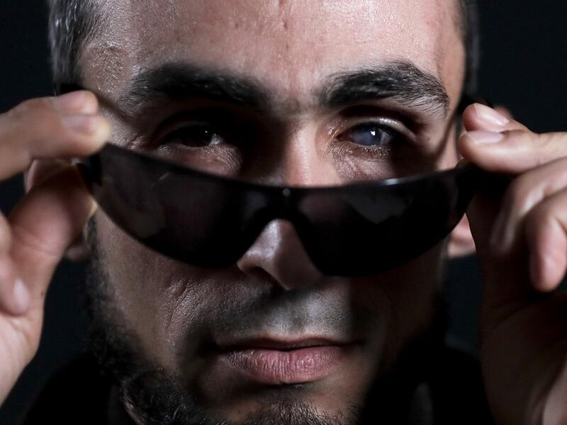 Ahmed al-Louth, who lost his left eye in the ongoing conflict with Israel, poses during a photo session in Bureij refugee camp in central Gaza, on February 4 , 2020. Along the border of the Gaza Strip, the Israeli army uses snipers who, according to instructions, open fire only when the soldiers are at risk from intensifying violence from Palestinian rioters. Some were taking part in clashes, others simply in the wrong place at the wrong time. All were left scarred and their lives wrecked, even though in Pa