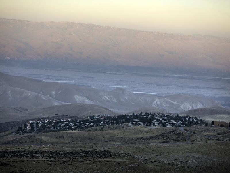 A picture shows the Israeli Ma'ale Efrayim settlement on June 22, 2020 in the Judean desert in the occupied West Bank. The government of Israeli Prime Minister Benjamin Netanyahu has said it could begin the process to annex Jewish settlements in the West Bank as well as the strategic Jordan Valley from July 1. The plan -- endorsed by Washington -- would see the creation of a Palestinian state, but on reduced territory, and without Palestinians' core demand of a capital in east Jerusalem. MENAHEM KAHANA / AF