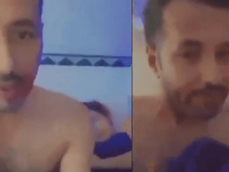 الكويتي مصعب الفيلكاوي بالسرير برفقة فتاة غريبة..فيديو فاضح!
