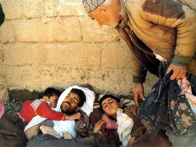 Iraqi Chemical Attack in 1987 (Twitter)