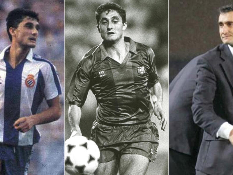 إيرنيستو فالفيردي: لعب لإسبانيول من 1986 حتى 1988 ولبرشلونة من 1988 حتى 1990