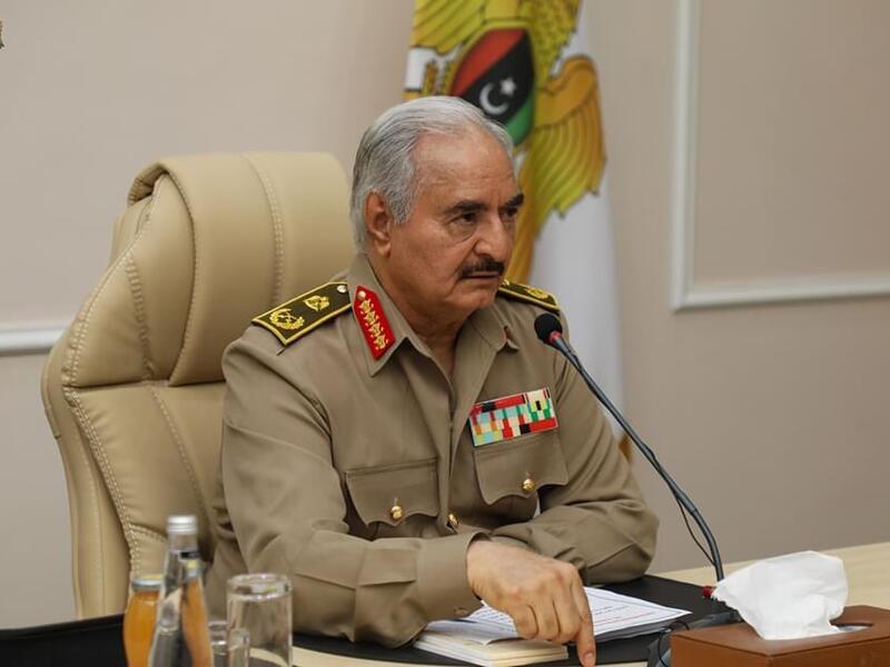 Libyan warlord Khalifa Haftar (Twitter)