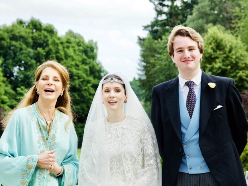 Jordan Princess Raiyah weds Faris Ned Donovan in United Kingdom (Twitter)