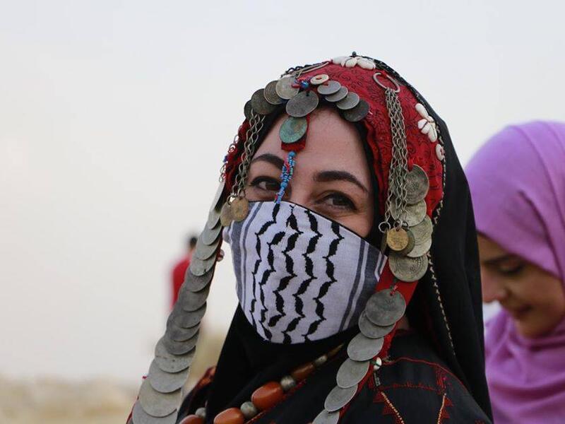 Palestinians every year celebrate the Traditional Costume Day. (Twitter/ @hassaneslayeh)