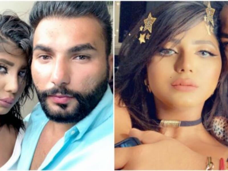 سارة الكندري وزوجها أحمد العنزي
