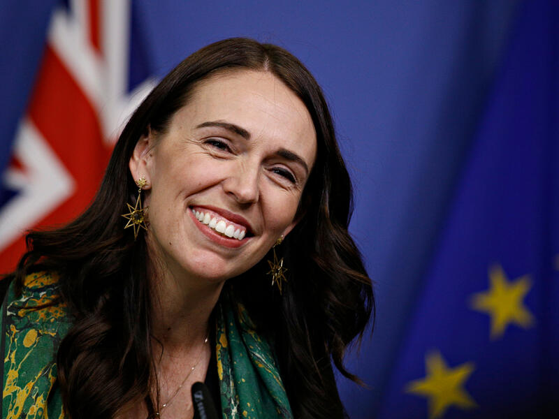 New Zealand's Prime Minister Jacinda Ardern  (Shutterstock)