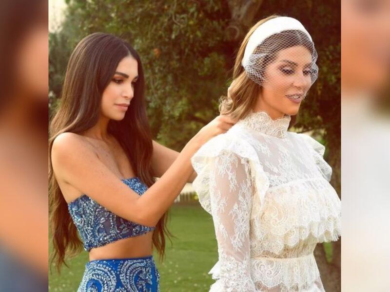 Carla Haddad's Intimate Wedding