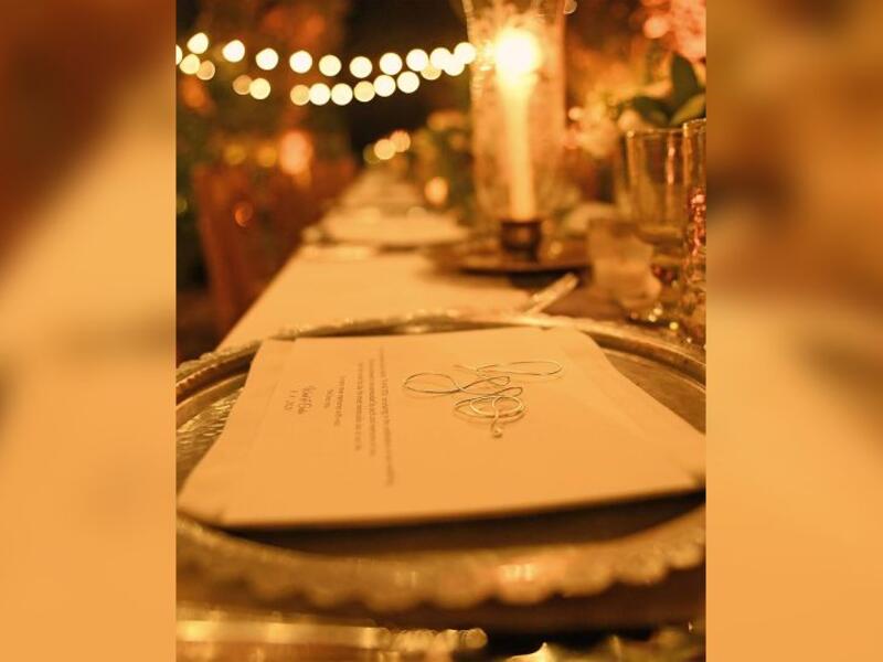 Carla Haddad's Intimate Wedding