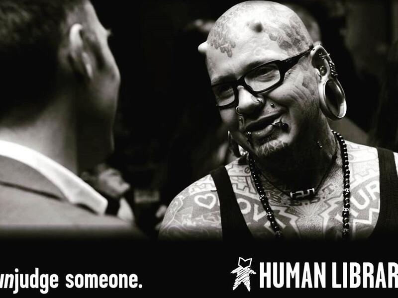 The Human Library can help you unjudge yourself so that you accept who you are and you can peacefully further work on your growth. (Instagram)