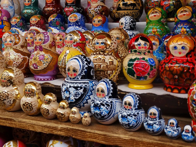 8. Izmailovsky Market in Moscow, Russia