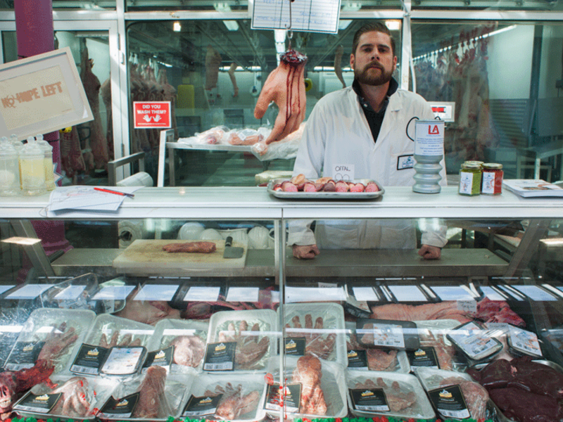 6. Wesker & Son Popup Human Meat Market in London