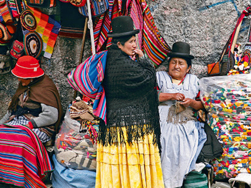 1. Witches Market in La Paz in Bolivia