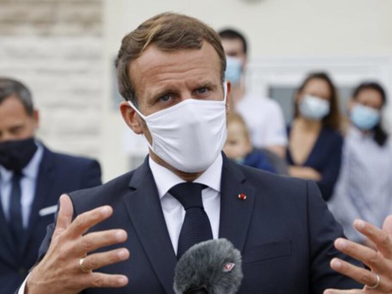 President Emmanuel Macron (Twitter)