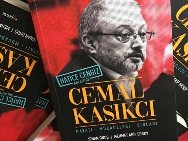 كتاب "أسرار خاشقجي وسيرته": طرحته خطيبته خديجة في الأسواق باللغة التركية ويتضمن معلومات عن اليوم الذي تعرفت فيه خديجة على جمال خاشقجي في إسطنبول، وكيف بدأت العلاقة بينهما.