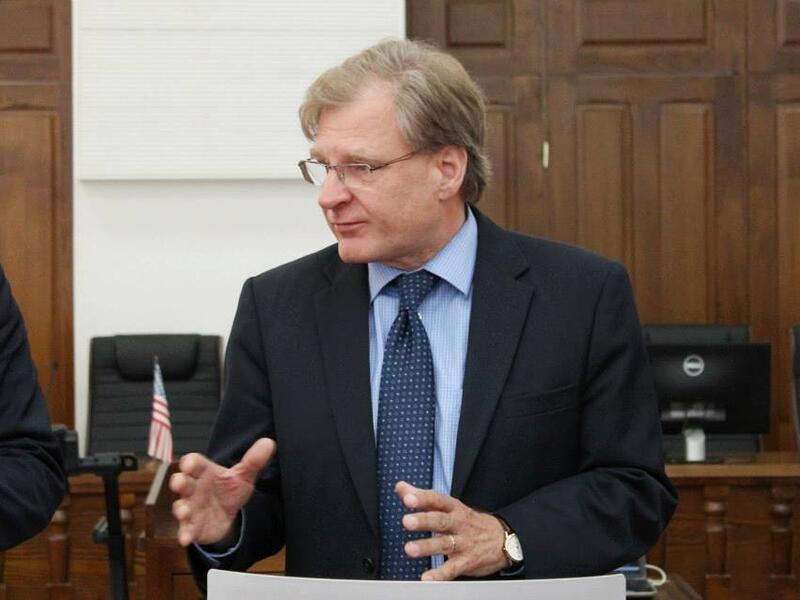 US ambassador Richard Norland (Twitter)