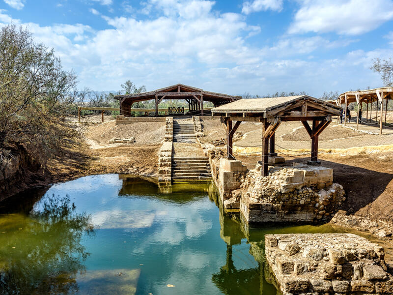 Authentic site of Jesus' baptism. (Shutterstock/ File Photo)
