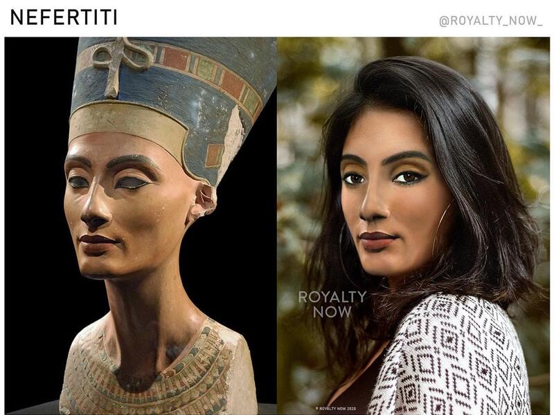 Little Nefertiti by Becca Saladin (royalty_now_/Instagram)