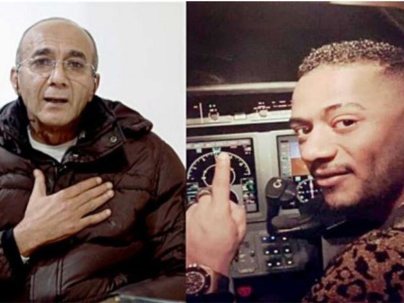 أزمته مع الطيار أشرف أبو اليسر: الذي تعرض للفصل عقب نشر رمضان لفيديو معه داخل مقصورة القيادة، بالمخالفة لقانون الطيران المدني، ثم أقام دعوى قضائية اتهم فيها النجم الشاب بالسب والقذف، ومع تصاعد هجوم رواد مواقع التواصل، أصدرت محكمة جنح الدقي بحبس رمضان لمدة سنة وكفالة 10 آلاف جنيها، وغرامة 20 ألف جنيه.