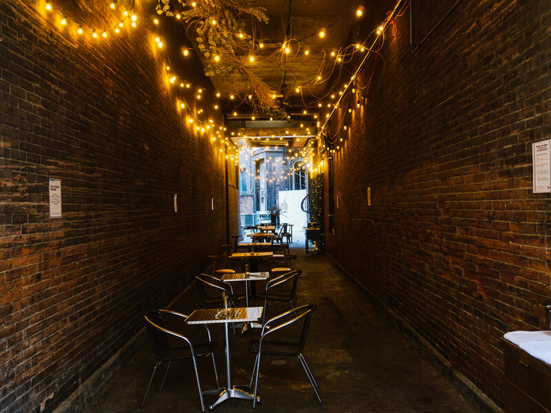 3. Dark restaurants