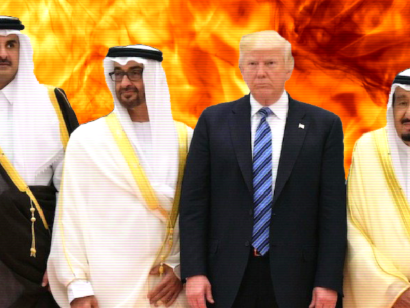 The GCC Crisis Might Have Been Orchestrated by Trump, Here's How