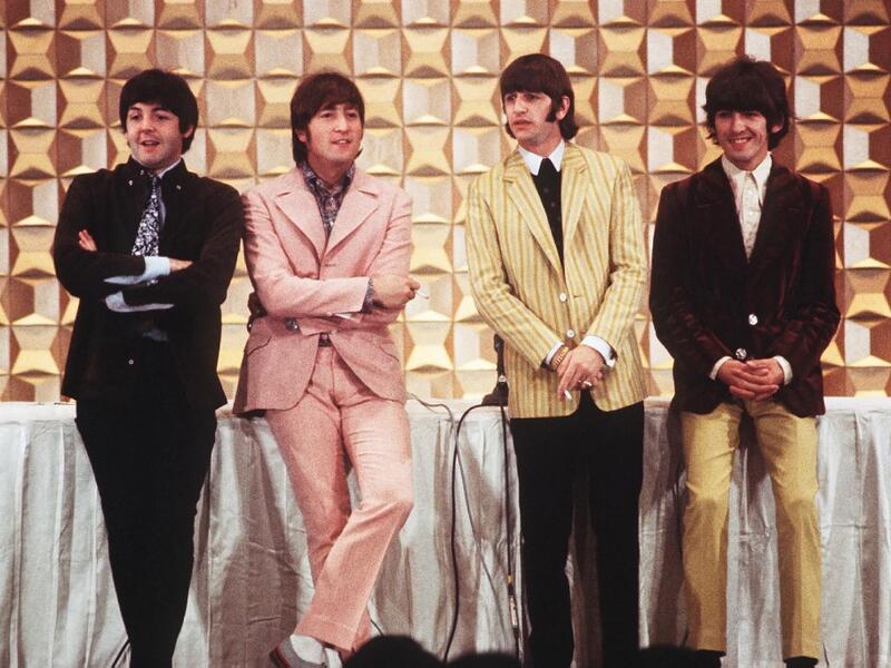 In this file photo taken on June 29, 1966 the British band The Beatles, (L to R) Paul McCartney, John Lennon, Ringo Starr and George Harrison, holding a press conference in Tokyo at the start of their tour. John Lennon's career was cut short 40 years ago, on December 8, 1980, when he was shot dead in New York. JIJI PRESS / AFP