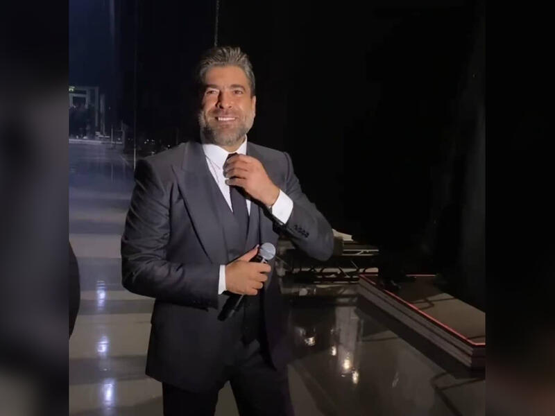 Wael Kfoury threw a concert in Dubai