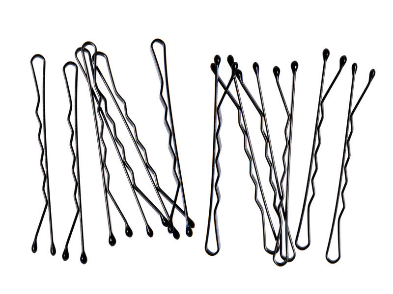 4. The zigzag side of the hair pins