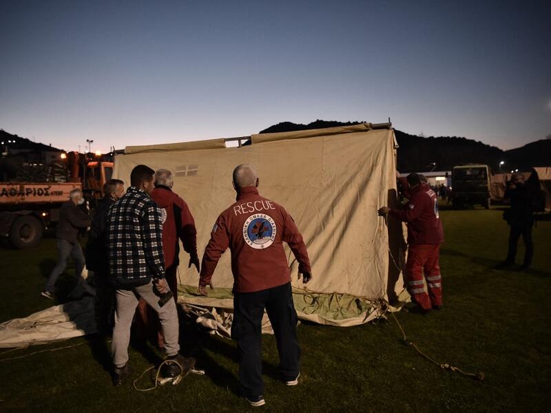 A strong 6.3-magnitude earthquake hits Greece