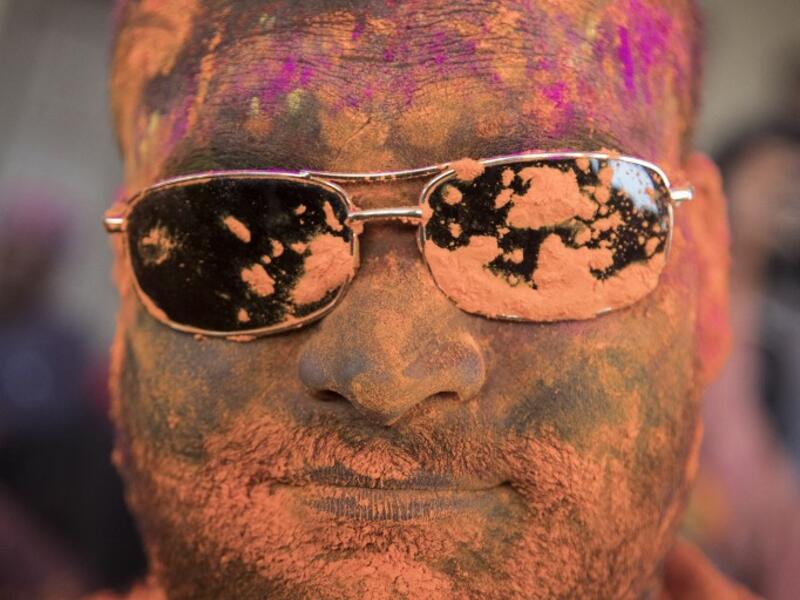 Lathmar Holi festival celebrations