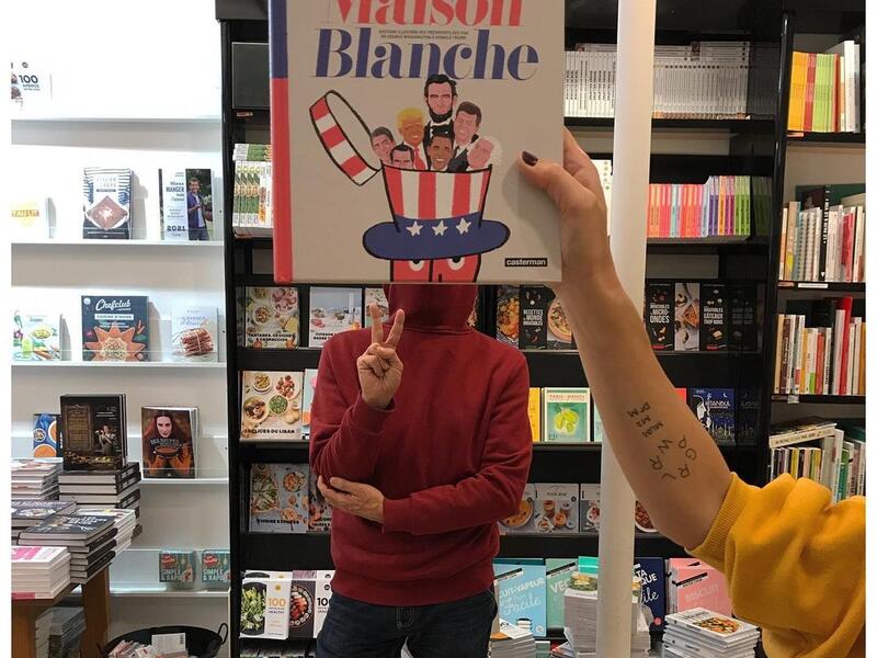 Employees from the Librairie Mollat In France