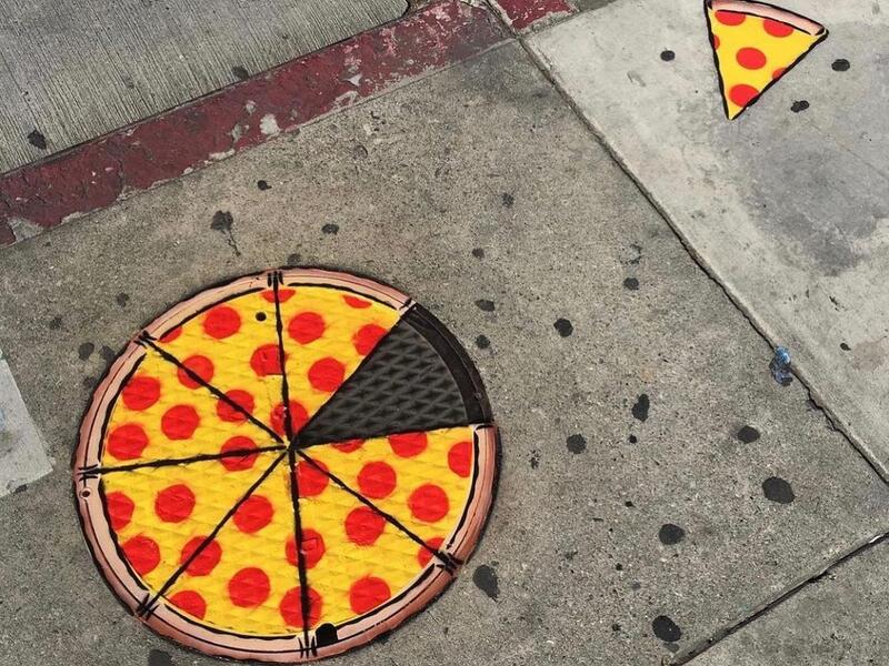 American street artist Tom Bob