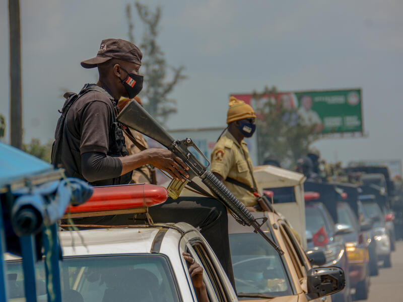 Nigerian security operatives