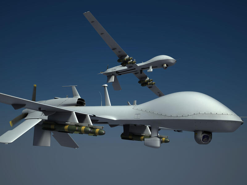 armed drones