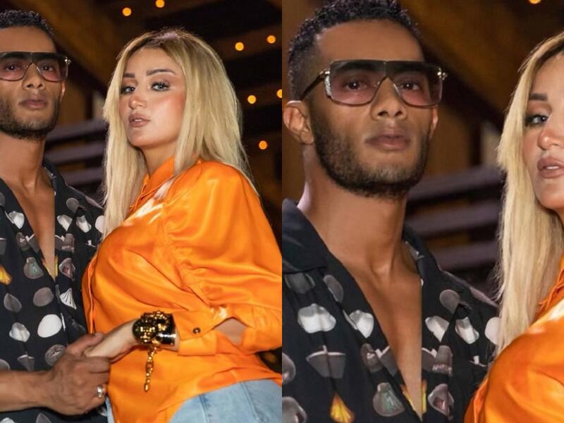 محمد رمضان وزوجته