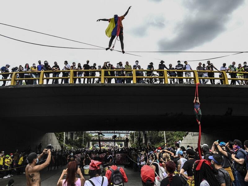 Tax reform protests in Colombia