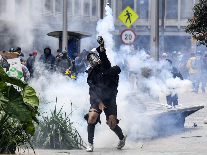 Tax reform protests in Colombia