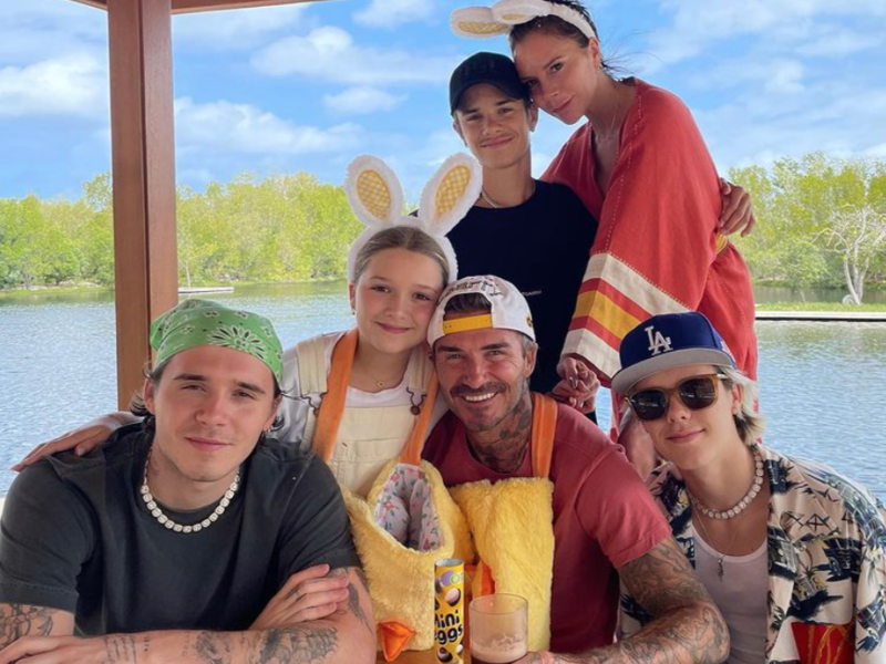The Beckham family