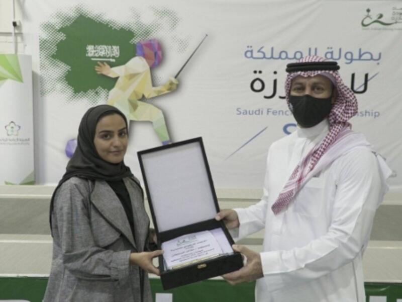 Malaak Al-Sultan honored (Photo: SG)