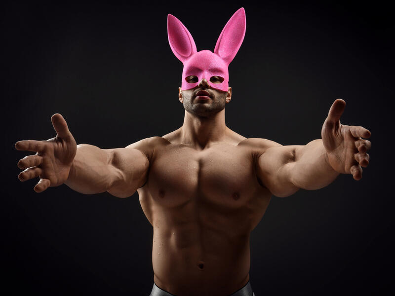 muscular man 