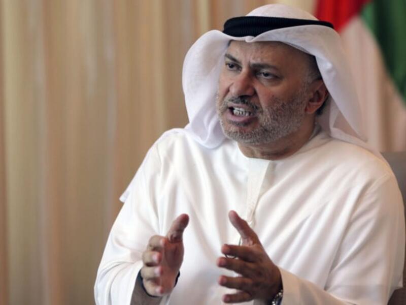 المستشار الدبلوماسي لرئيس دولة الإمارات أنور قرقاش