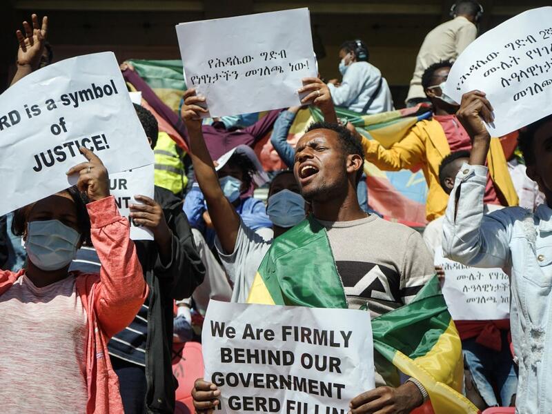 Ethiopians Protests US Restrictions on Economic and Security Assistance