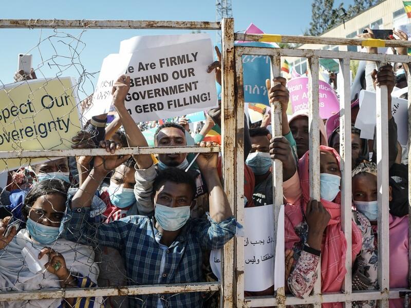 Ethiopians Protests US Restrictions on Economic and Security Assistance