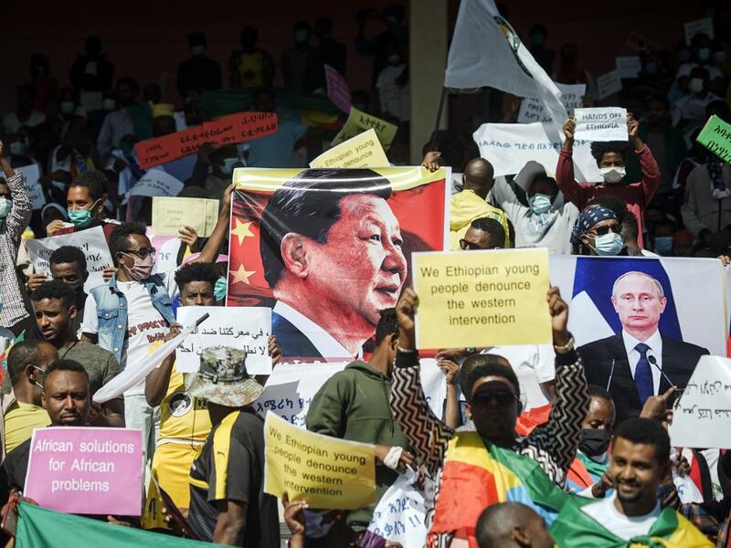 Ethiopians Protests US Restrictions on Economic and Security Assistance