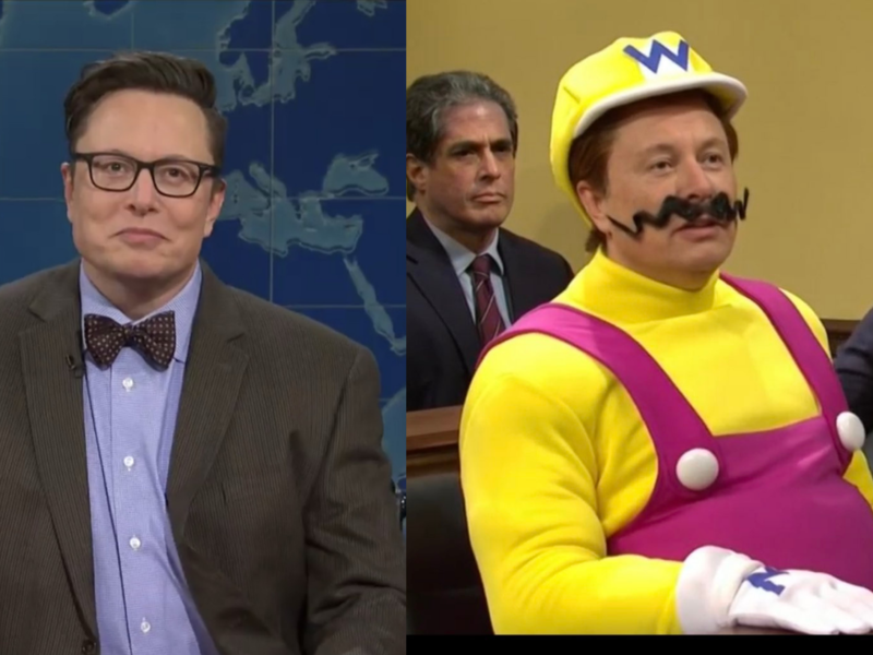 Elon Musk hosting SNL