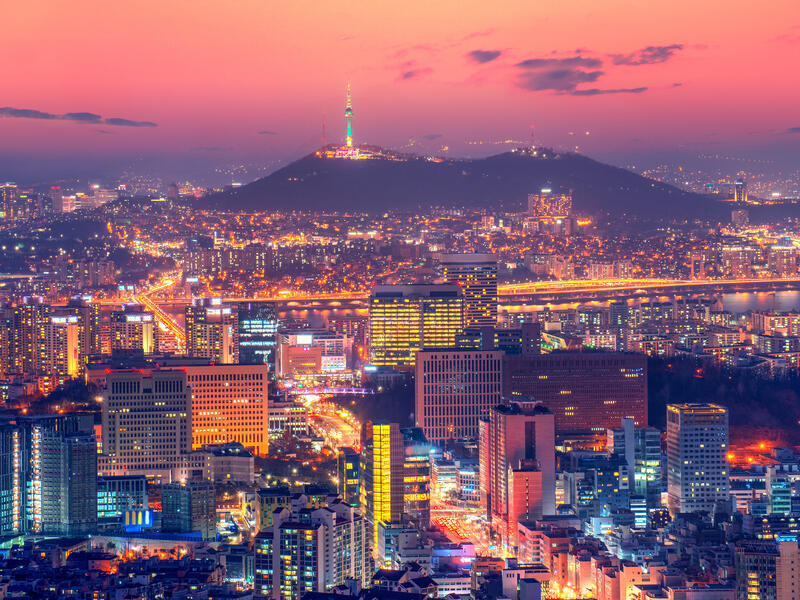 Seoul skyline